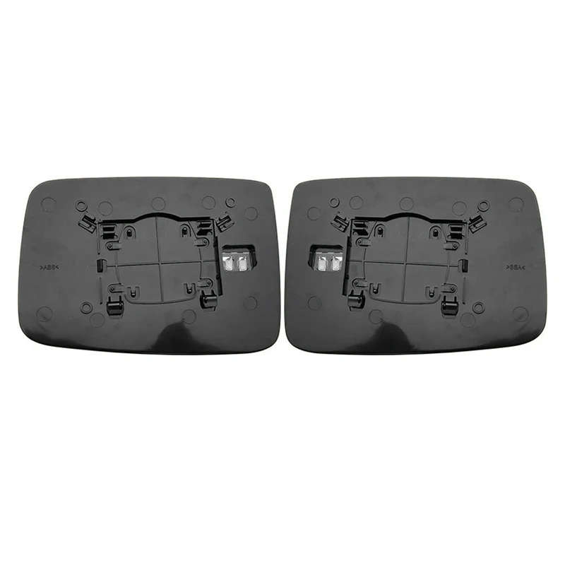 For 2009-2019 Dodge RAM 1500 2500 Car Front Heated Side Door Wing Rear View Mirror Lens Glass