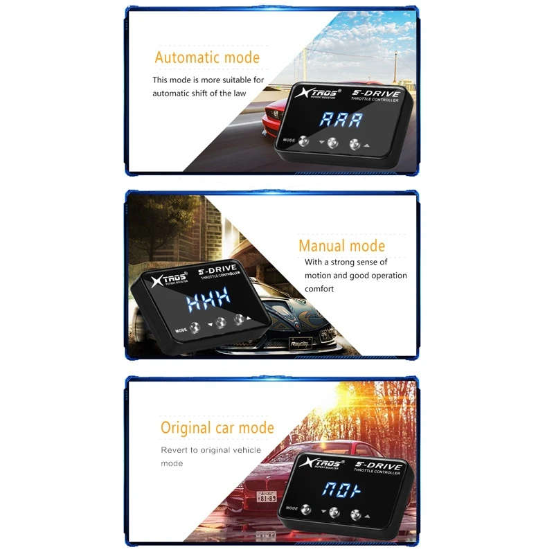 for Jeep Wrangler JL 2007-2019 TROS Car Electronic Throttle Controller KS-5Drive Potent Booster