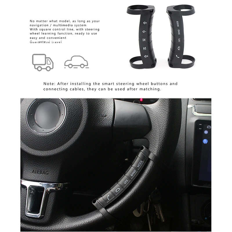 Universal Multi-Function Wireless Steering Wheel Controller