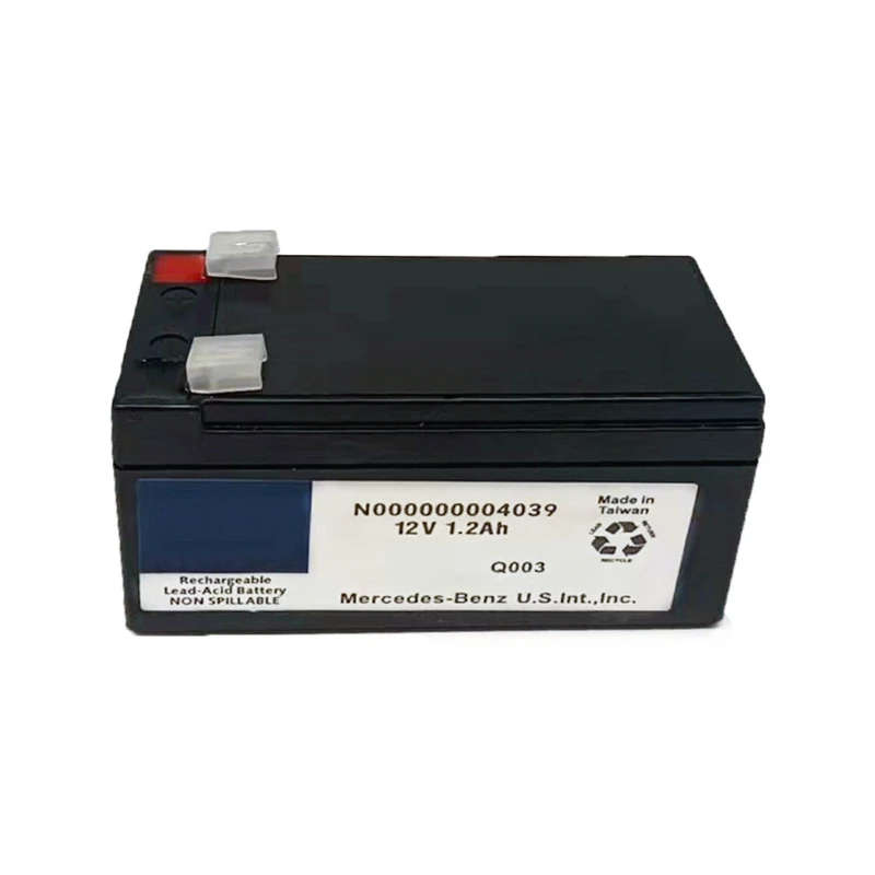 Auxiliary Battery 12V 1.2Ah For Mercedes Benz CL ML R S Class Battery Backup Battery 000000004039