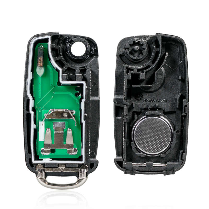 2 Buttons Remote Key For Volkswagen GOLF PASSAT Tiguan Polo Jetta Beetle 433MHz ID48 Chip