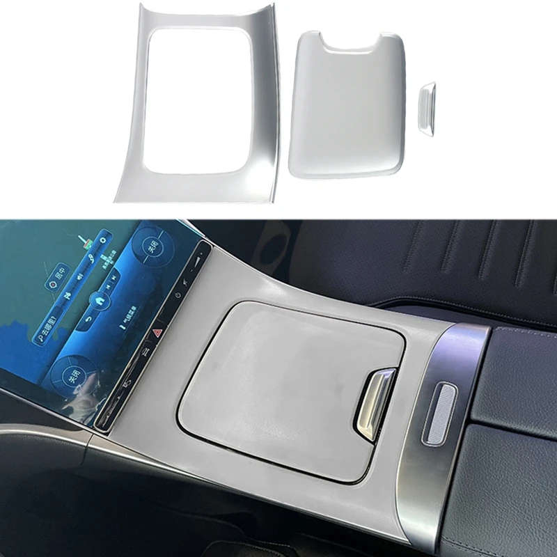 Central Gear Panel Control Panel Decal Interior Modification for Mercedes Benz C Class W206 2022