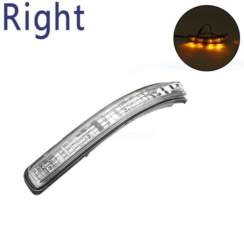 Car Left & Right Side Wind Mirror Light Turn Signal Blinker Lamp for Ford Explorer 2011-2018
