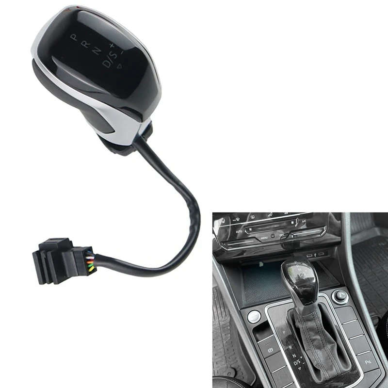 Gear Shift Knob DSG AT Electronic Shift Lever Handball for Golf 6 7 Passat CC B7 Jetta Tiguan