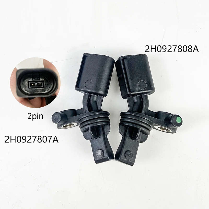 Rear Right&Left ABS Wheel Speed Sensor ABS Sensor 2H0927807A 2H0927808A for A3 TT Passat Amarok