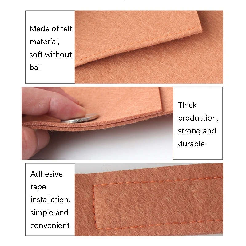 Thicken Felt Cloth Car Seat Back Storage Bag