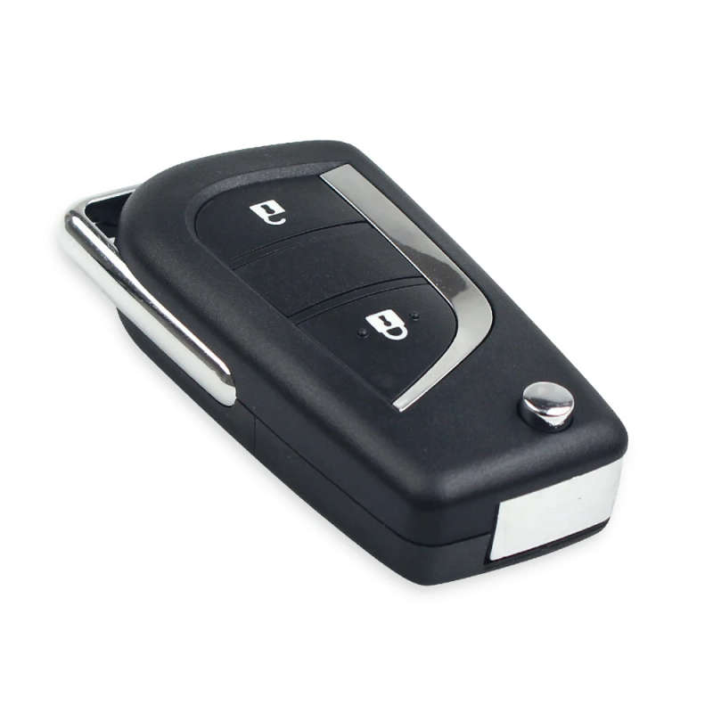 For Toyota Camry 2018-20 2 Buttons Remote Key Shell Auto Replacement Key Blank Cover Case