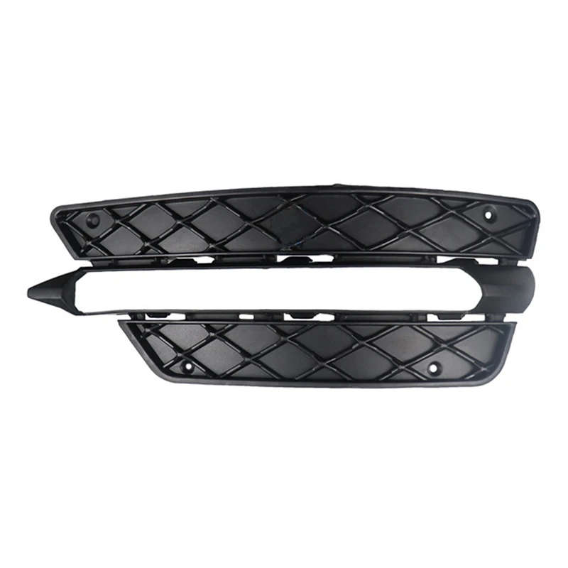 Car Front Bumper Grille Fog Lamp Cover Grille for Mercedes Benz W204 2012-2014