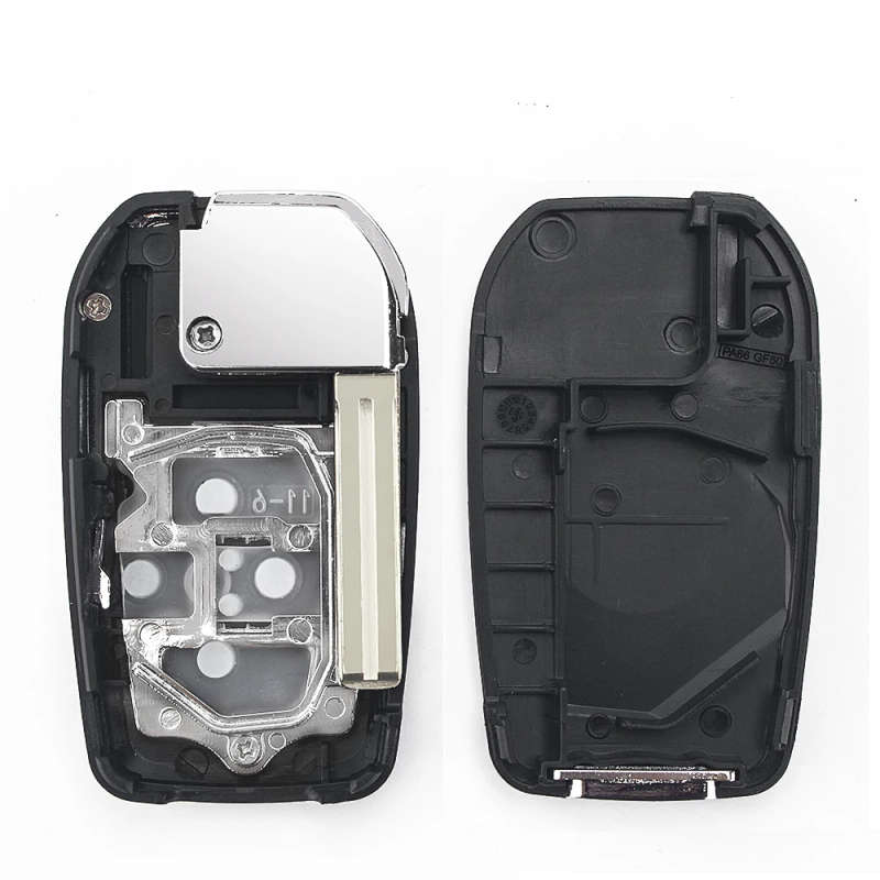 2/3/4 Buttons Modified Folding Key Case For Toyota Crown Corolla Land Cruiser YARIS CAMRY RAV4