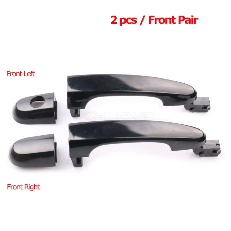 4pcs Car Exterior Door Handles For Kia Sportage 2005-2010 Outside Door Handle knob 82651 82661 83651