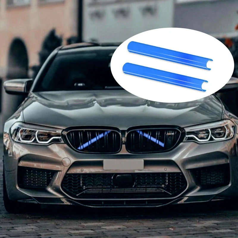 Car Strip Sticker Cover Frame For-BMW F20 F21 F22 F23 F30 F32 G20 Front Grille Trim Strips