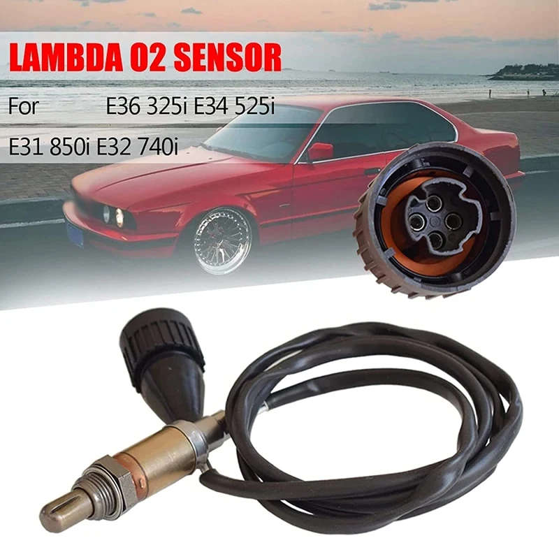 Oxygen O2 Lambda Sensor for -BMW E36 E34 E32 E31 325I 520I 525I 740I 850I 840I 1990-1997