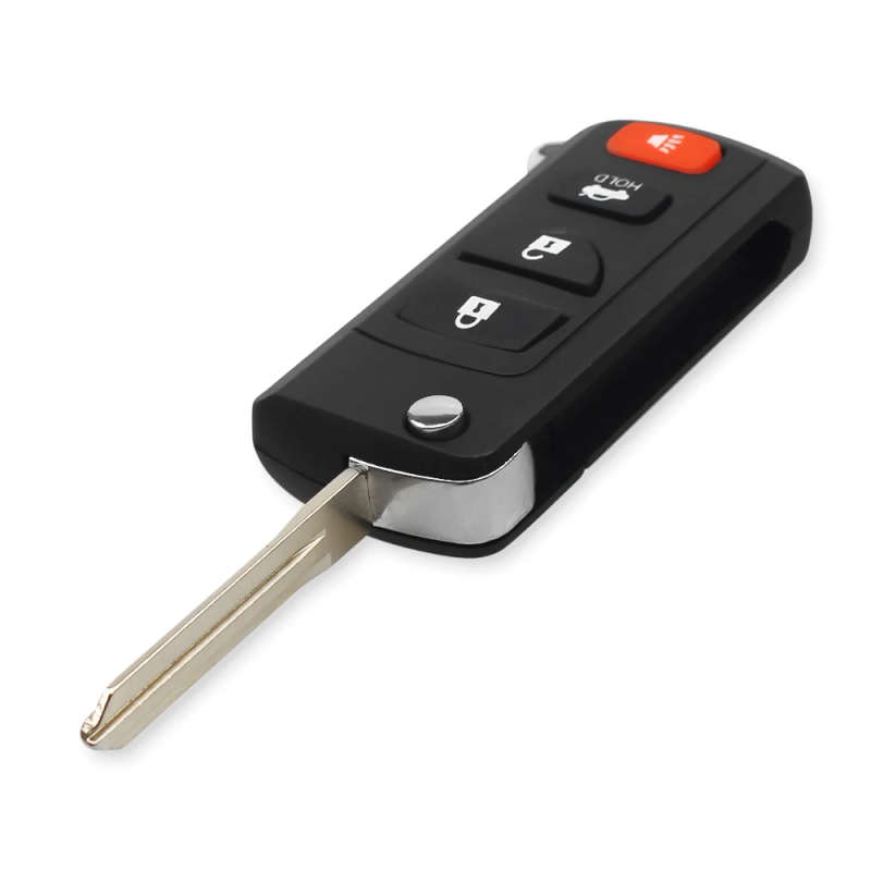 4 Buttons Case Remote Car Key Shell For Nissan Tiida LIVINA X-Trail QASHQAI Paladin Sunny Sylphy