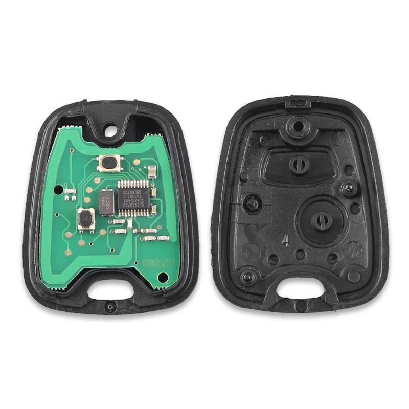 433MHZ Remote Car Key Keyless For Peugeot 307 Citroen C1 C3 Car Key VA2 Blade With PCF7961 Chip