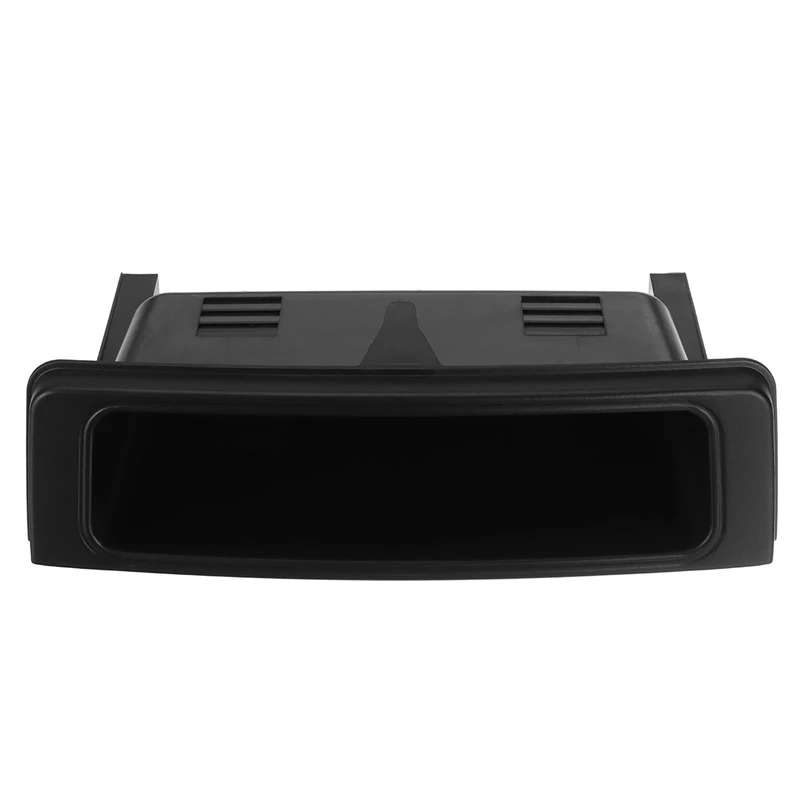 Black Car Front Centre Insert Console Storage Box Cover Trim for Mercedes Benz C-Class W203