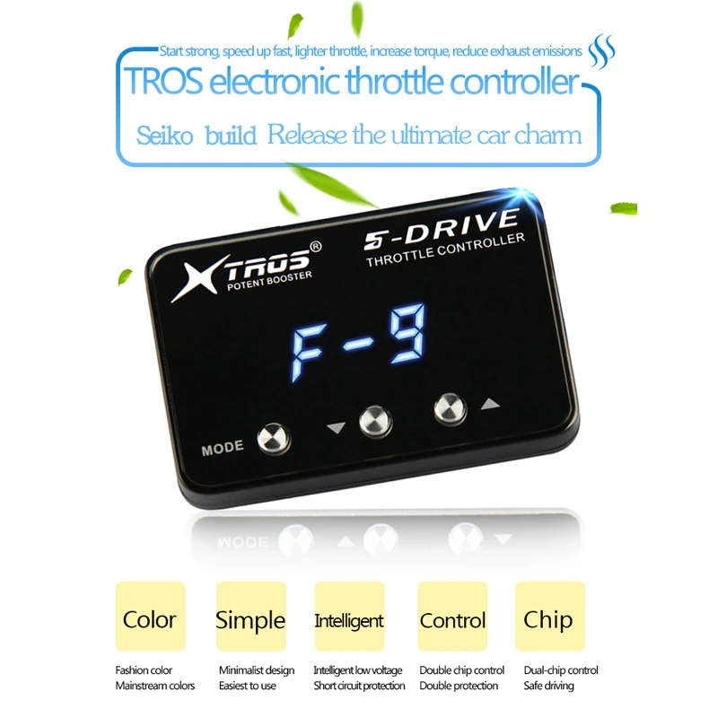 for Jeep Wrangler JL 2007-2019 TROS Car Electronic Throttle Controller KS-5Drive Potent Booster