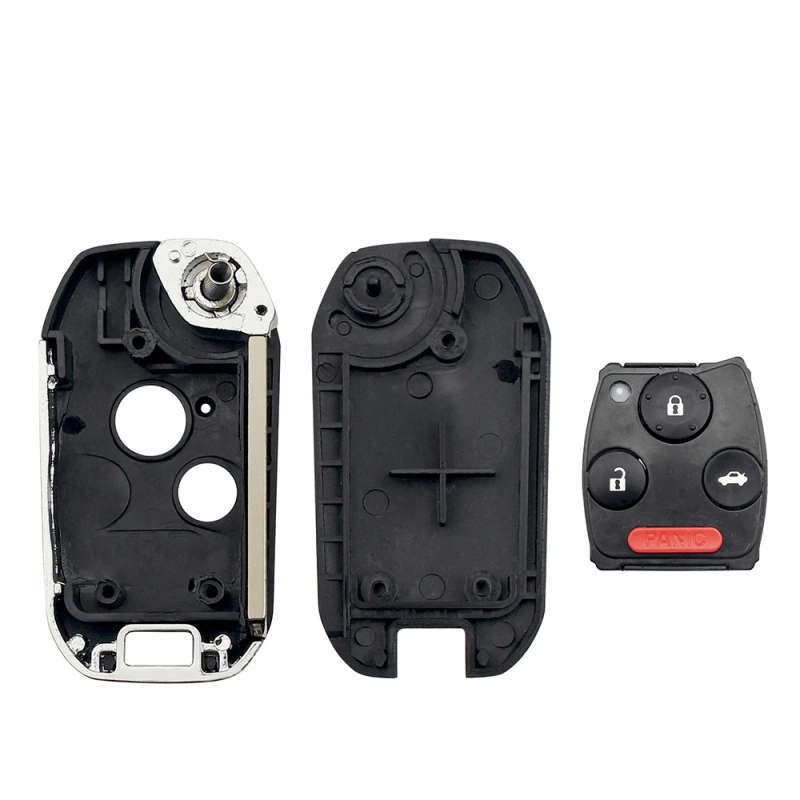 Modified Folding Flip Remote Key Shell Cover For Honda Odyssey Rigeline Accord CRV Civic
