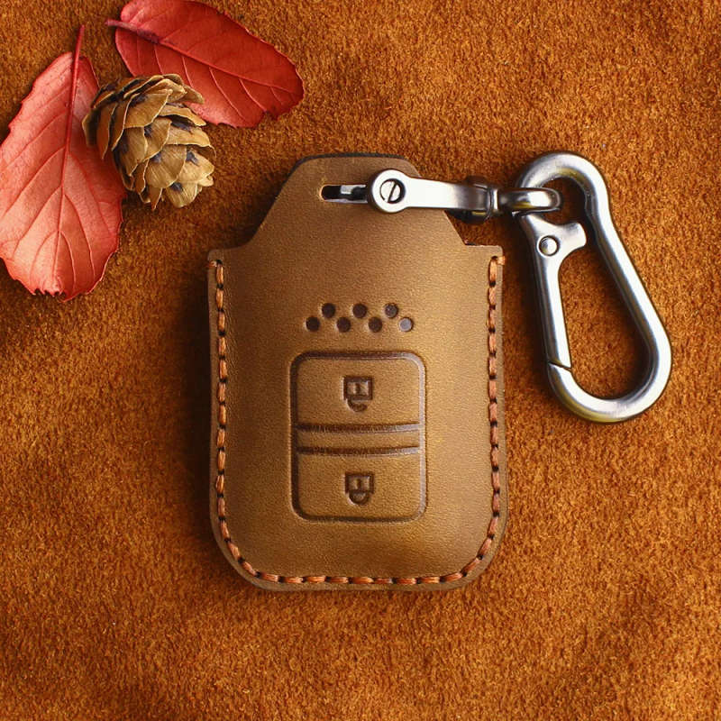 Car Key Case Cover For Honda CRV Accord Odyssey Crider City HRV Vezel Spirior Civic Fit Jade