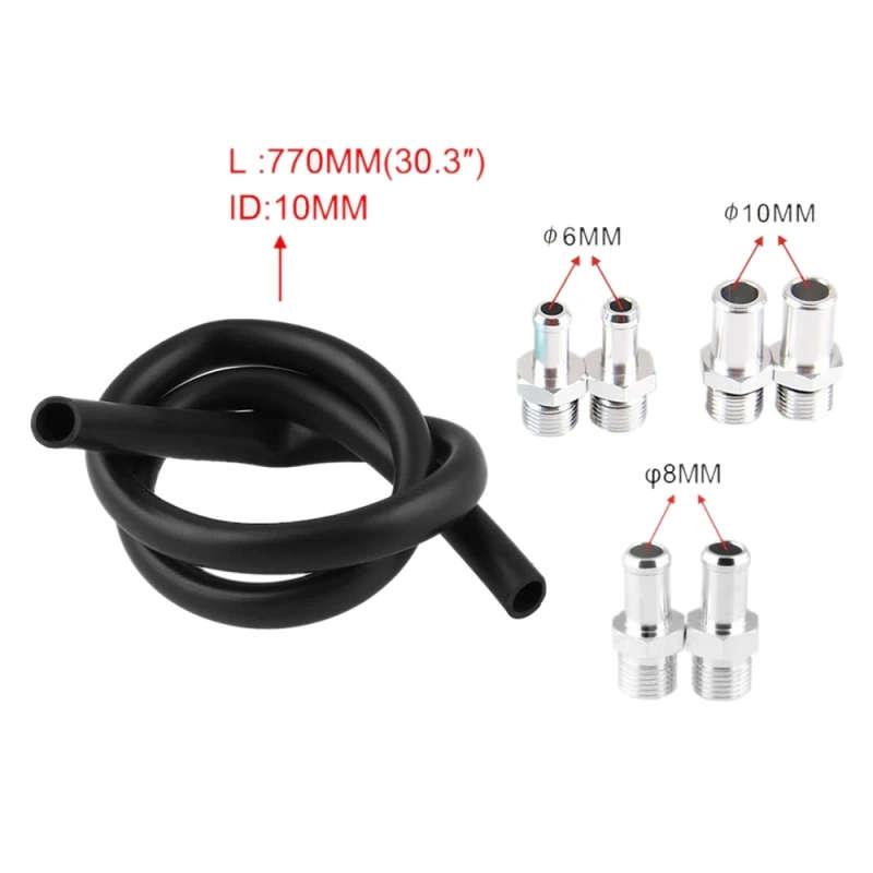 Universal Racing Aluminum Oil Catch Can Oil Filter Tank Breather Tank, Capacity: 300ML