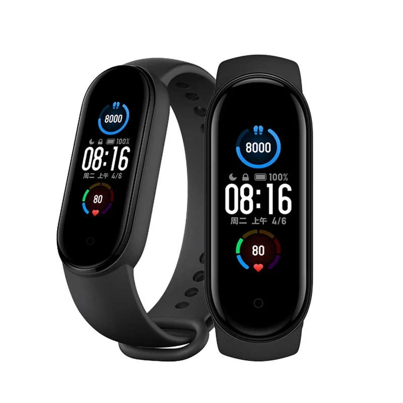 Original Xiaomi Mi Band 5 Smart Bracelet AMOLED Screen Miband 5 Smartband Fitness Traker B