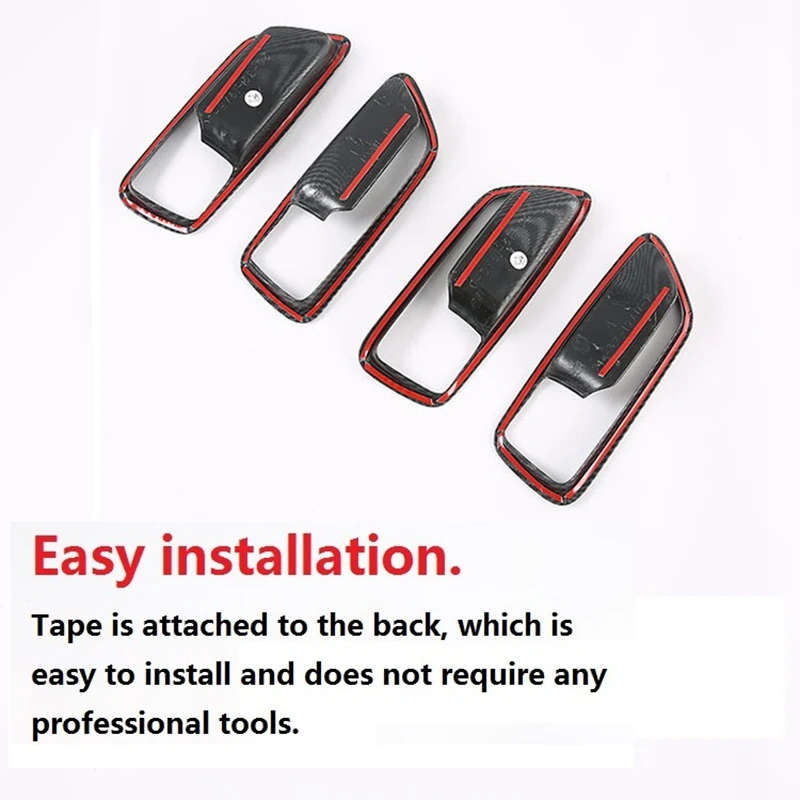 For Toyota Corolla Cross 2020 2021 Car Inner Door Handle Bowl Decorate Cover Trim