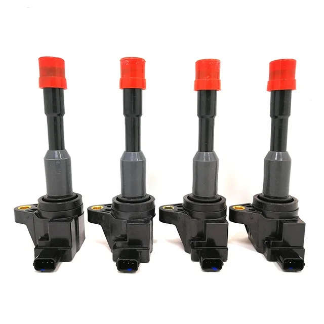 4pcs Ignition Coil SET For Honda Civic 7 8 VII VIII JAZZ FIT 1.2 1.3 1.4