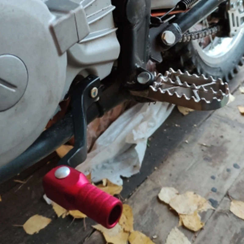 Motorcycle Gear Lever Engine Start Lever Foldable Gear Lever for Motorcycle ATV Dirt Bike
