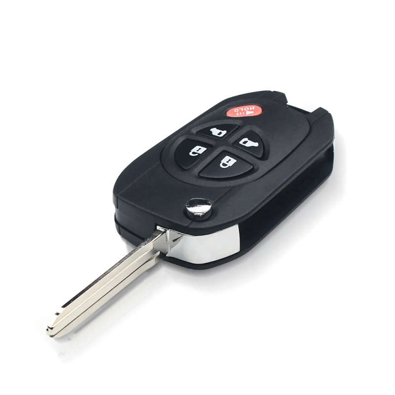 For TOYOTA SIENNA Tundra 2004-15 Remote Car Key Shell Case Fob Shell 4+1 5 Buttons