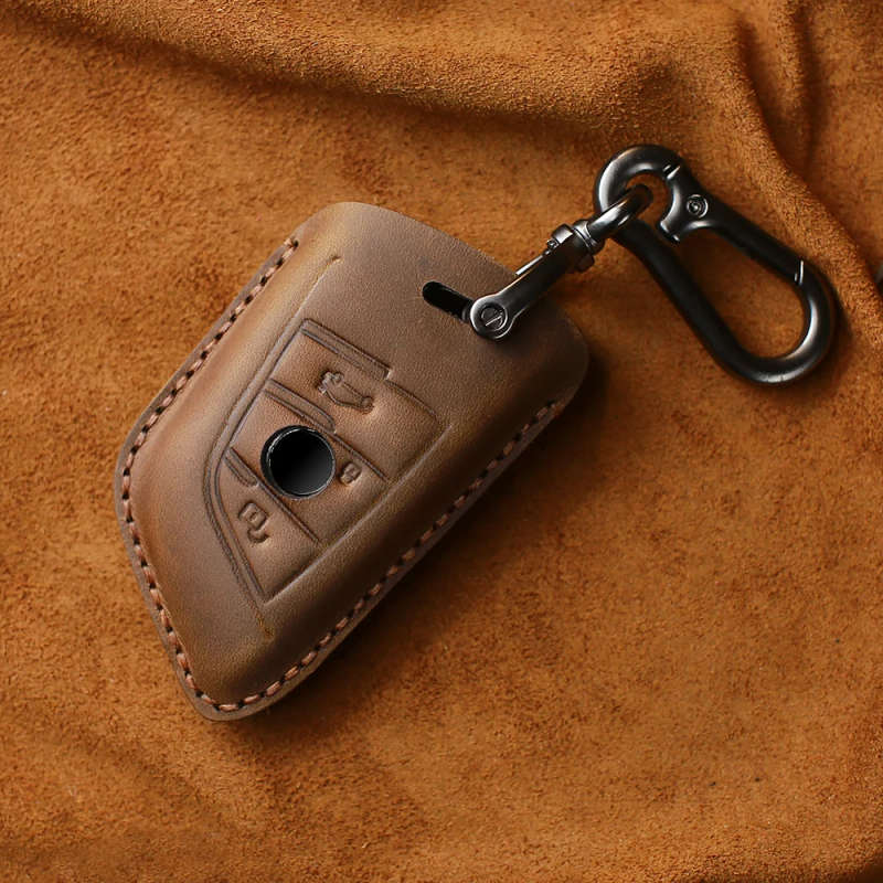 Car Key Case For BMW X1 X3 X4 X5 X6 F15 F16 F48 G30 G38 525 540 740 1 2 5 7 Series