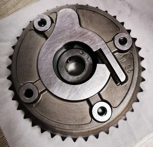engine timing exhaust camshaft adjuster actuator camshaft gear for Peugeot 207 0805H5 V754586280