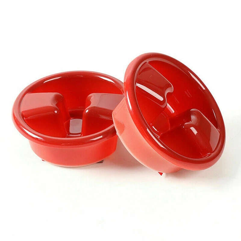 Roof Top Mounting Knob Cover Trim for 2007-2017 Jeep Wrangler JK Accessories Red
