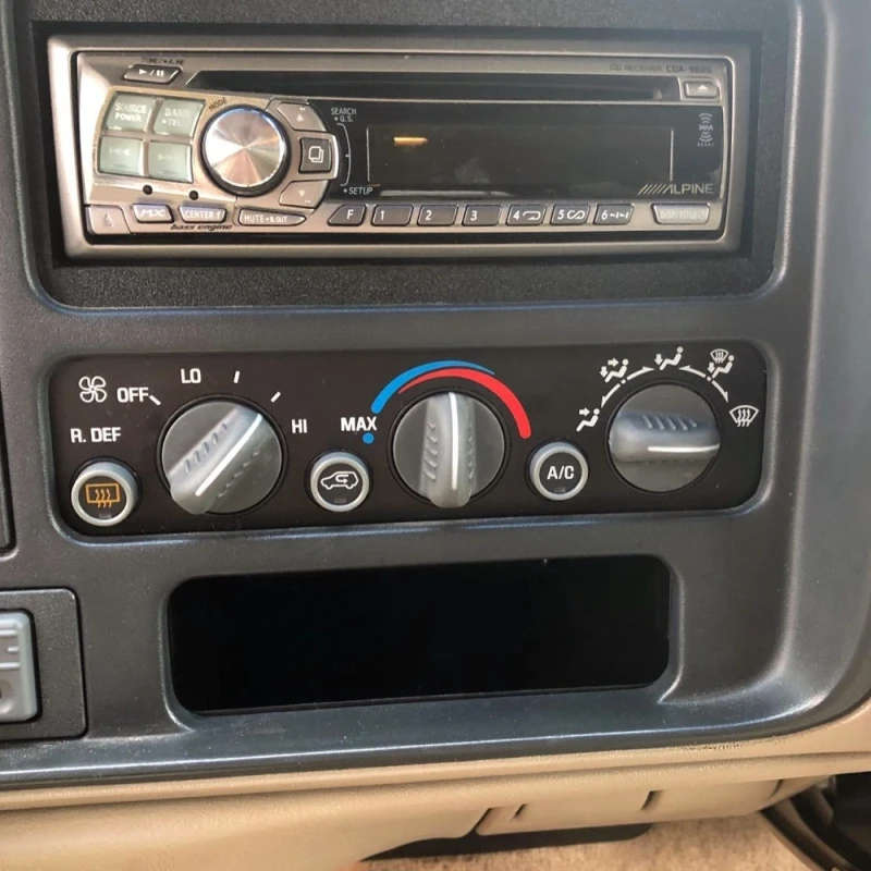 Car Air Conditioning Panel Control Switch for Chevrolet C1500 Suburban C2500 1996 1997 1998 1999