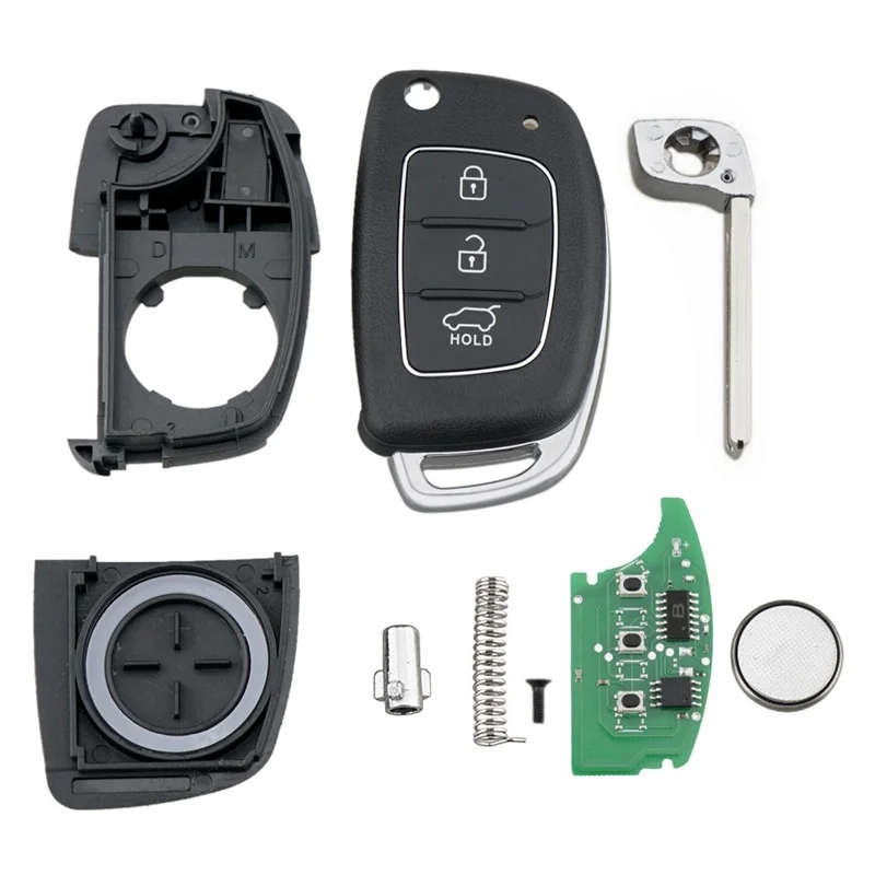 Car Smart Remote Key 3 Button 433Mhz 60 Chip FCC ID: RKE-4F22 Fit for Hyundai Tucson 2019 2020