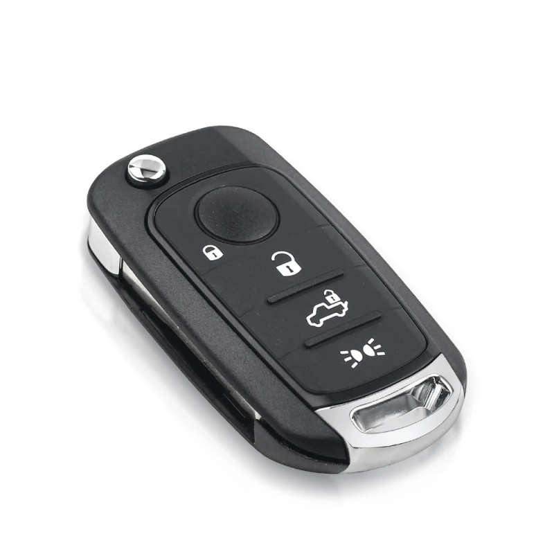 Remote Smart Key Case Fob For Fiat 500X Egea Tipo 2016-18 433.92 FSK 4A Chip 2016-18 3/4 Buttons