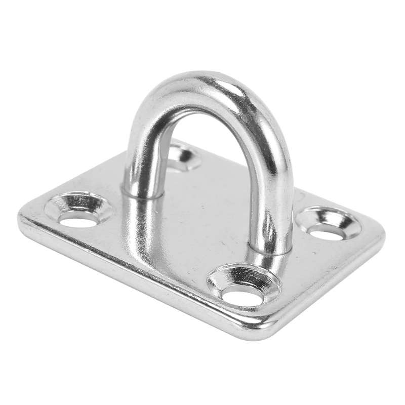 60X Suspended Ceiling Wall Mount U-Shaped Hooks Stainless Steel Heavy Duty Hammock Hammock Hook