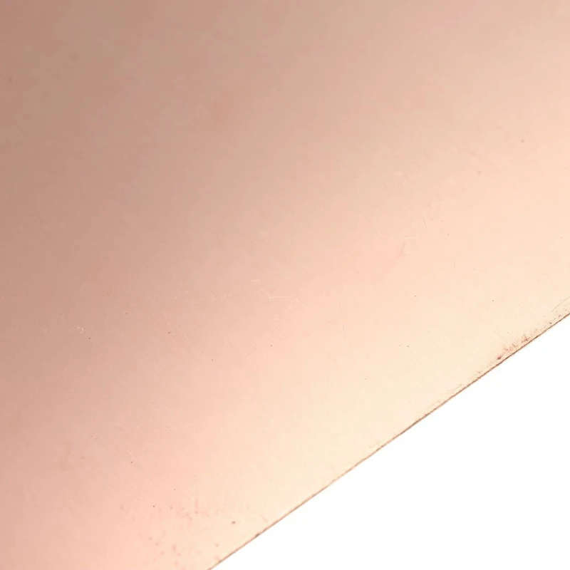 2 Pcs Copper Sheet 0.5mm x 300mm x 100mm Pure Copper Metal Sheet Foil