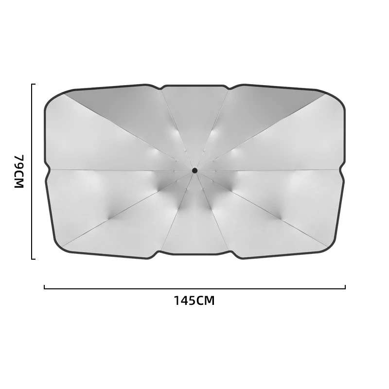 Foldable Car Sun Umbrella Interior Windshield Sunshade Cover Front Window UV Protection