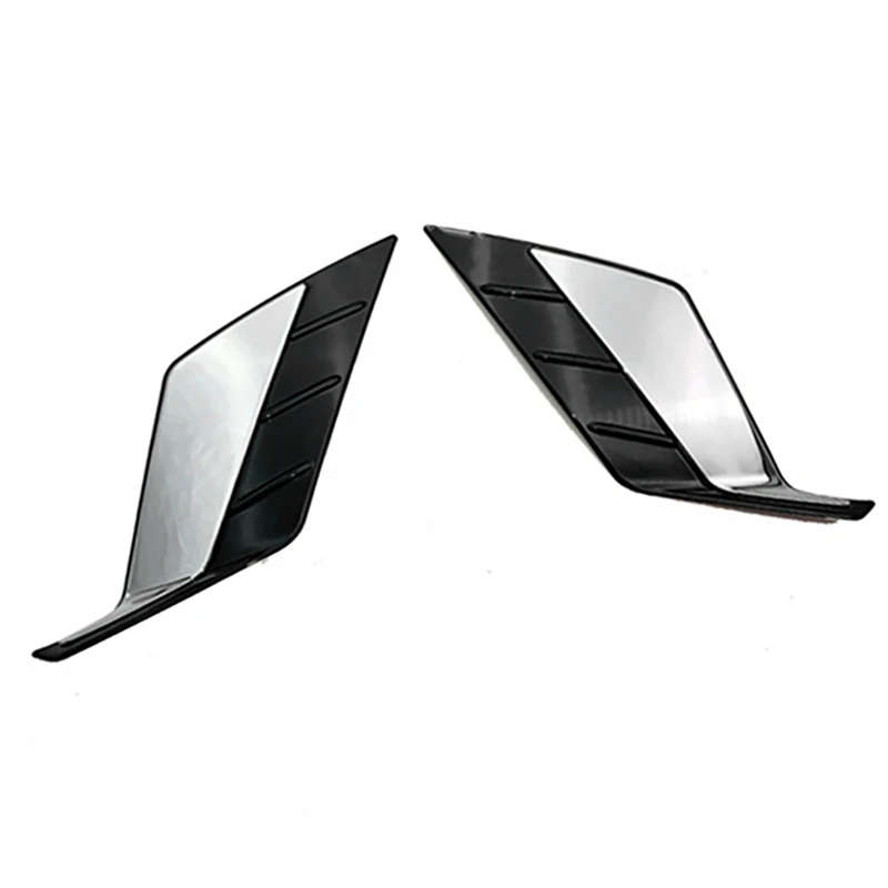 for Toyota Corolla Cross 2020-21 ABS Chrome Front Rear Fog Light Lamp Eyelid Eyebrow Cover Trim