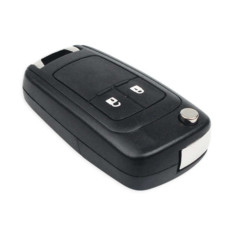 Modified Flip Folding Car Blank Key Shell For Chevrolet Aveo 2 Buttons Remote Case Fob
