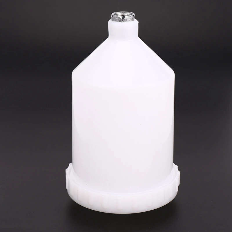 2X 600ML Gravity Paint Spray Gun Cup Pot Replacement For Devilbiss Pro Pri FLG