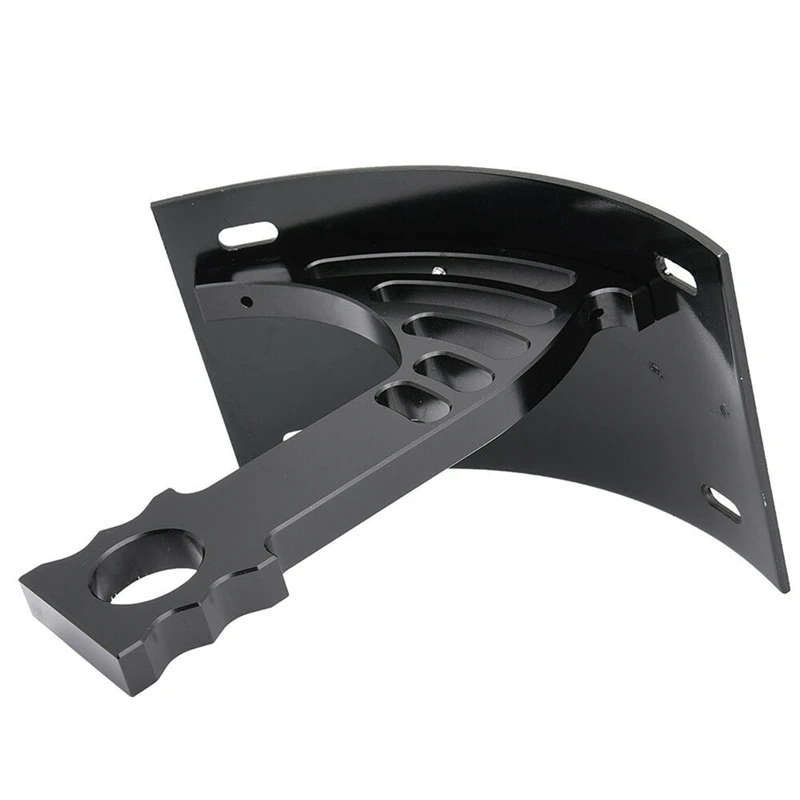 Motorcycle Curved License Plate Bracket for HONDA 2004-13 Side Mount License Plate Holder