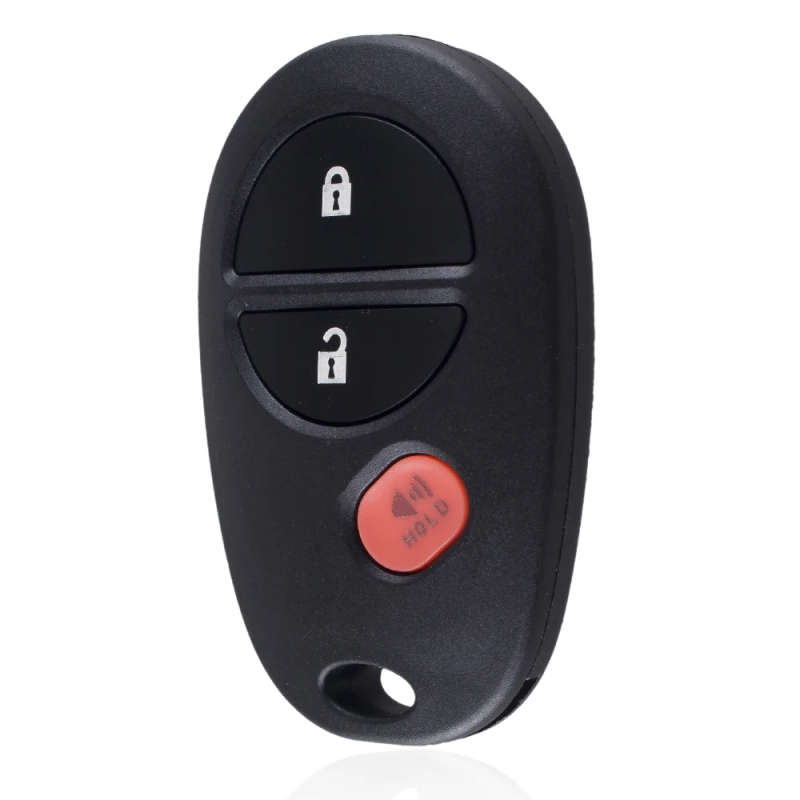 Complete 3 Buttons Remote Car Key Fob For Toyota Tacoma HIGHLANDER SEQUOIA Sienna Tundra