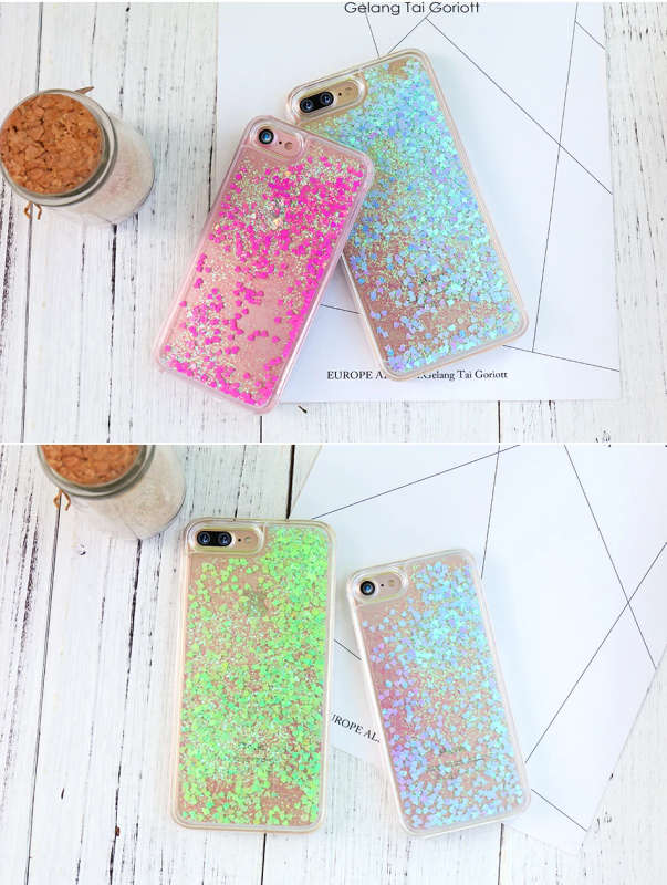 iPhone Liquid Glitter Cover