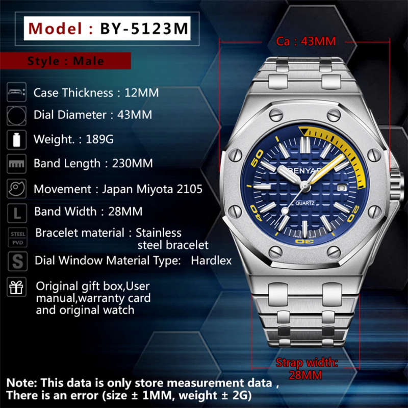 Benyar Mens Watch