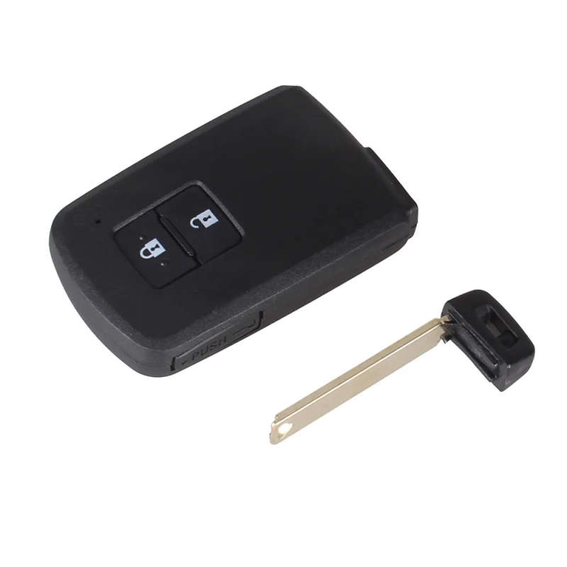 Replacement 2 Buttons Smart Remote Car Key Shell Case Fob For Toyota Avalon Camry