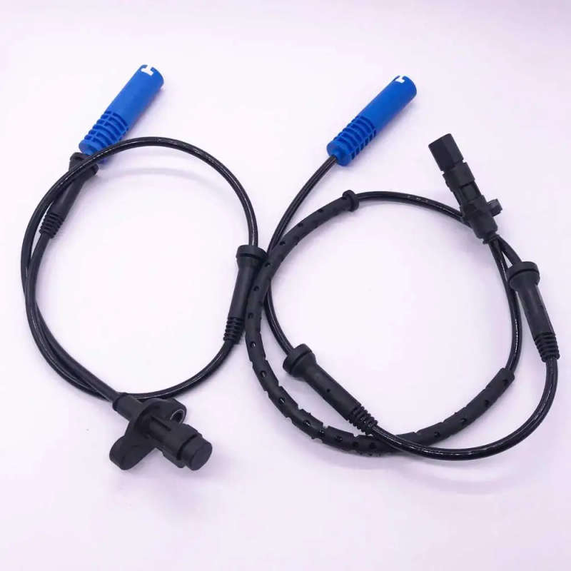 Left+Right ABS Wheel Speed Sensors Front Rear Fit for BMW E39 525I 528I 530I 540I M5