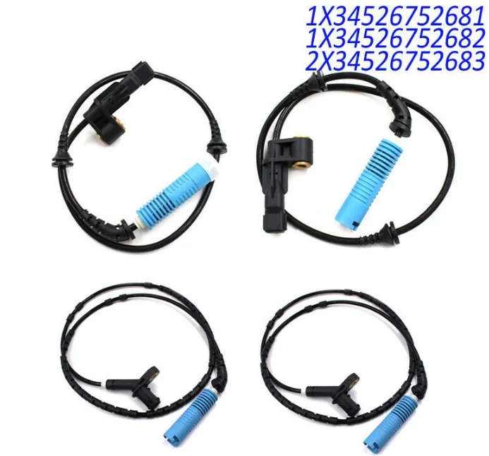 4PCS ABS Wheel Speed Sensor For BMW E46 316 i 318 320 325