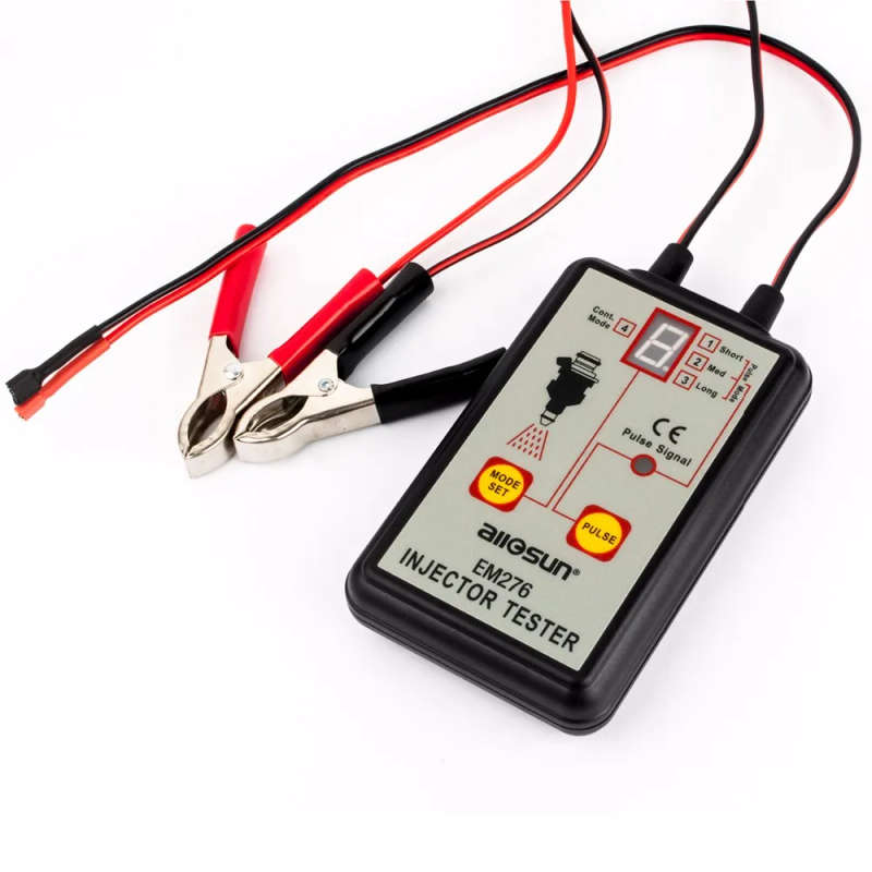 Car Fuel Injector Tester Fuel Pressure Checker For Gasoline Car Auto Repair Diagnostic Tools EM276