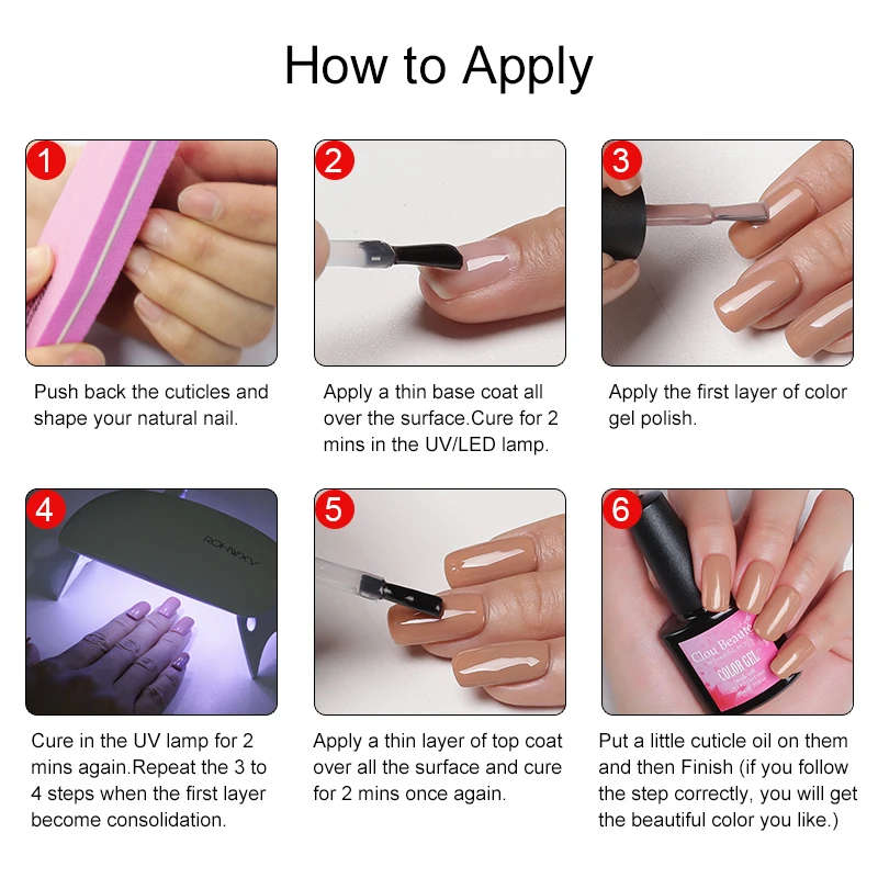 LED Mini Gel Nail Lamp 6W Portable USB Charge Gel Fast Dry Nails Gel Manicure