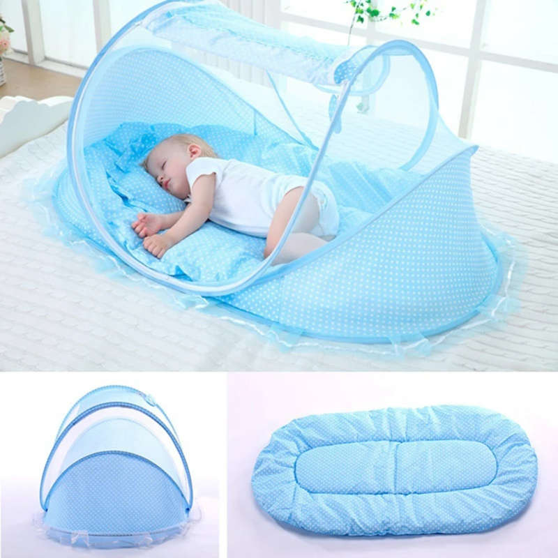 Baby Crib Netting Portable Foldable Baby Bed Mosquito Net Polyester Newborn  Sleep Bed Travel Bed Netting Play Tent Children| | - AliExpress